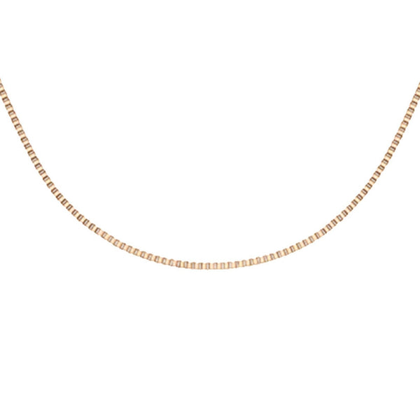 ダニエルウェリントン DANIEL WELLINGTON Elan Box Chain Necklace Short RG ネックレス DW00400553 レディース ローズゴールド